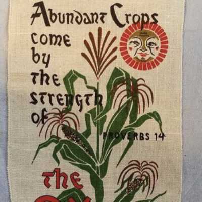 Wallhanging, Plowshares: Proverbs 14 (TK)