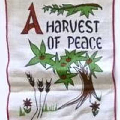 Wallhanging, Plowshares: Harvest of Peace (TK)