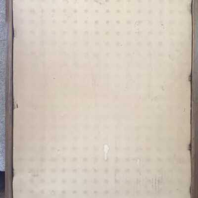 Back of frame with Country Prints imprint.