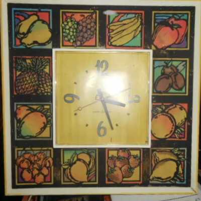 Same clock frame, different non-Wert design, possibly 1970’s.: Image: eBay seller douggoneit, Montrose PA.
