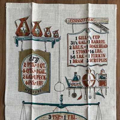 Towel, Wallhanging: Measurements U231
