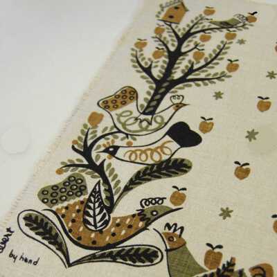 Detail, left side of placemat.
