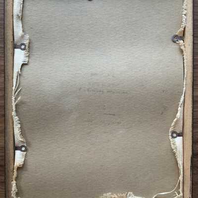 Back of third party frame.