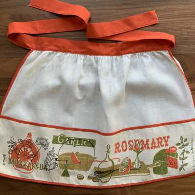 Kitchen, Apron: Motif Gourmet, Gourmet 280 or 284-1