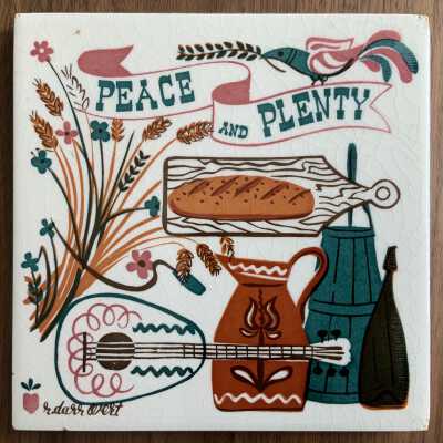 Tile: Peace and Plenty T-19