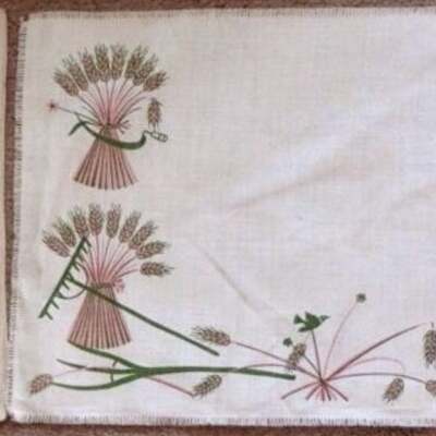 Placemat: Harvest 104, Pink
