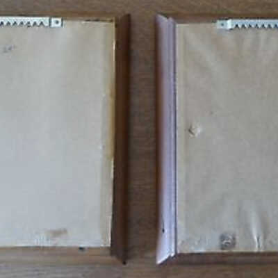 Back of frames.