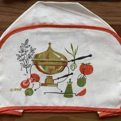 Kitchen, Toaster Cover: Motif Gourmet 280 or 284-4, Orange