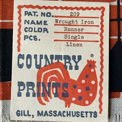 Country Prints product tag.
