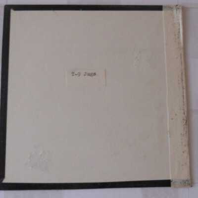 Back of sample with item number and name.