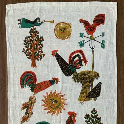 Towel, Wallhanging: Good Morning 226