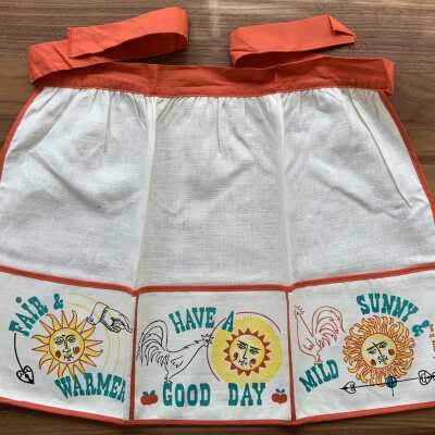 Kitchen, Apron: Motif Gourmet, Good Day