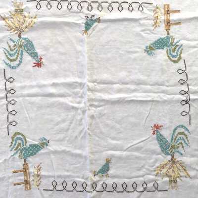 Full cross stitch design.
