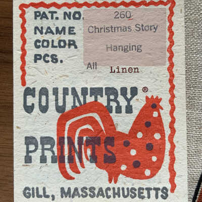 Country Prints product tag.