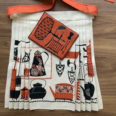 Kit, Country Prints: Apron, Frontier Cooking 419, “I-Did-It-Myself”