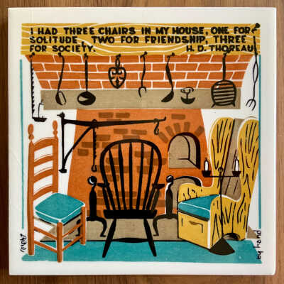Tile: Three Chairs (TK) T-59
