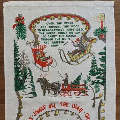 Towel, Wallhanging, Christmas: Jingle Bells 270