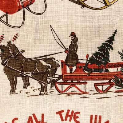 Center detail: Bob-sled marked H.J. SPROW on side rail.: H.J. Sprow was Wert’s maternal grandfather, 1863-1911.