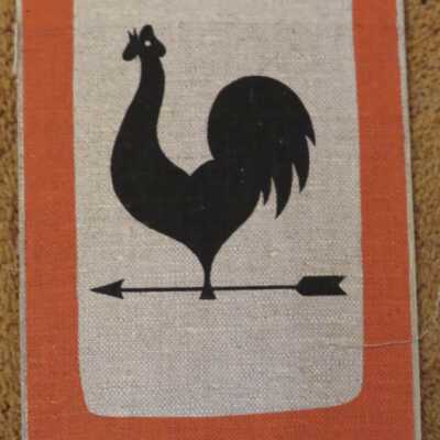Print: Weathervane, Rooster (TK)