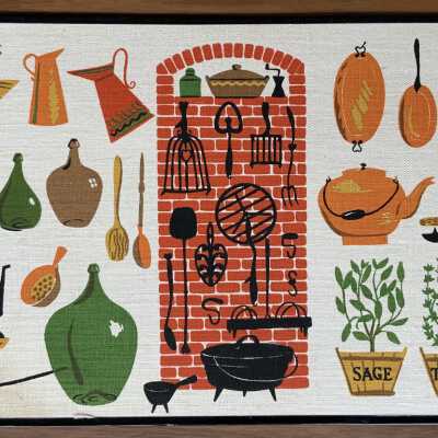 Matching mounted print for framing.: PKM collection. Image: PKM
