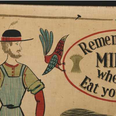 Detail, upper left corner.
