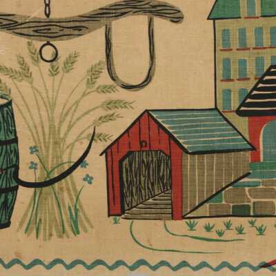 Detail, lower center.