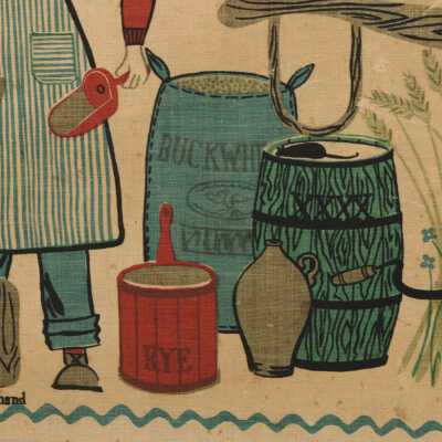 Detail, lower left corner.