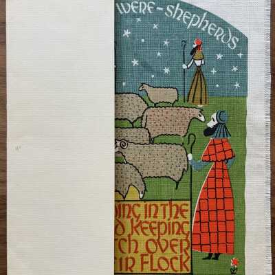 Note folder closed with 9” x 7” silkscreen print.