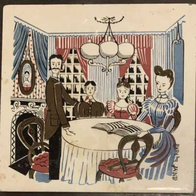 Tile: Victorian Family (TK)