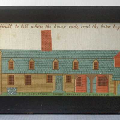 Example in a black painted Country Prints frame, 1960’s.: Image: Etsy seller SwitchbladeandCookie