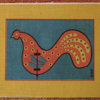 Print: Weathervane, Rooster (TK)