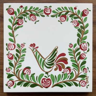 Tile: Painted Tin (TK) T-69