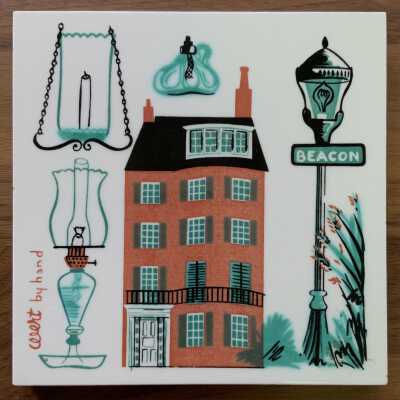 Tile: Boston, Louisburg Square Townhouse, Electro-Motive Division of General Motors