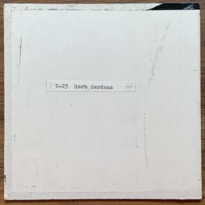 Back of sample with item number and name.
