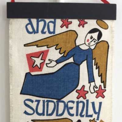 Notecard, Christmas: Greeting Hanger, Heavenly Host 342