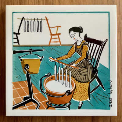 Tile: Candle Making (TK) T-63