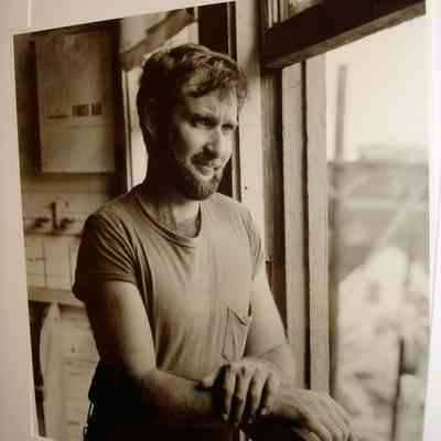 George "Bud" Chapin, Jr. at a Knox Mill window