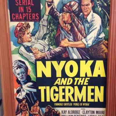 Movie poster starring local Camden actress Kay Aldrige: Origformat: Artifact