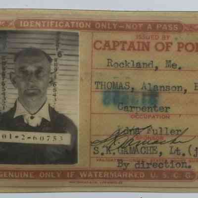 USCG id card