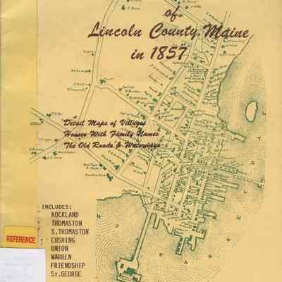 The Old Maps of Lincoln County, Maine in 1857