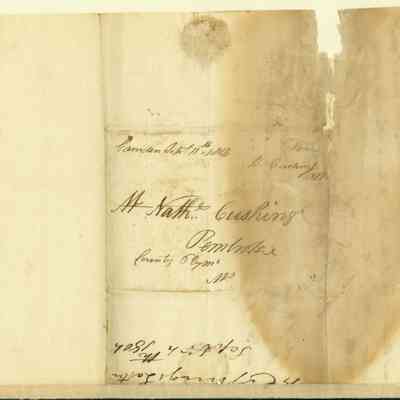 Cushing Letter - Sept 11, 1810