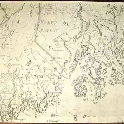 MIDCOAST PORTION OF MAP OF THE DISTRICT OF MAINE