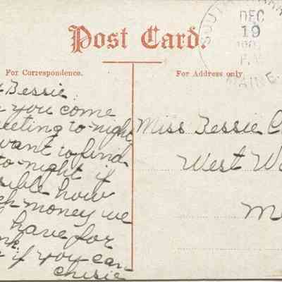 Bowley Collection Postcard 048 B