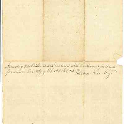 Doc 018 - 1824 Abraham Richards to (late) James Richards quit claim deed ve