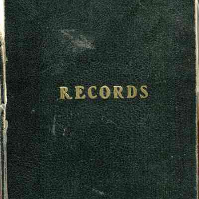 Lodge record book