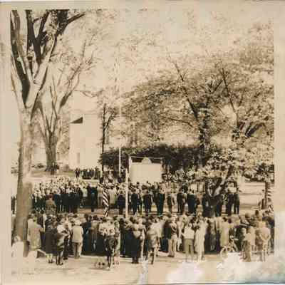 Unveiling of the Honor Roll