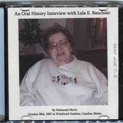 Oral history of Lula Rauchsur