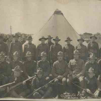 Camden Company, Maine National Guard, Ft. Williams, Sept. 1921