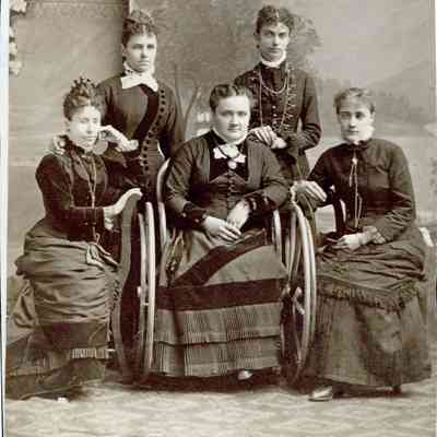 Five unidentified women