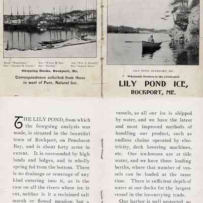 Rockport Ice Company advertisement
